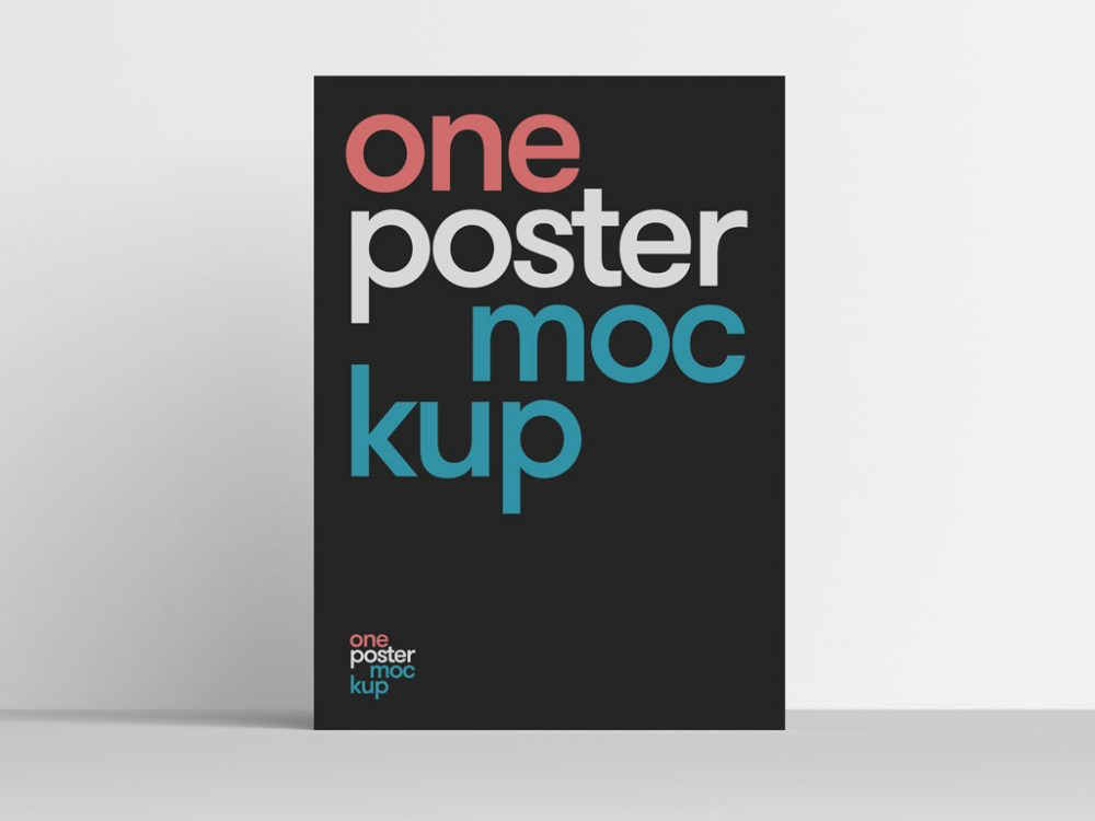 Free-Clean-Poster-Mockup-PSD-700