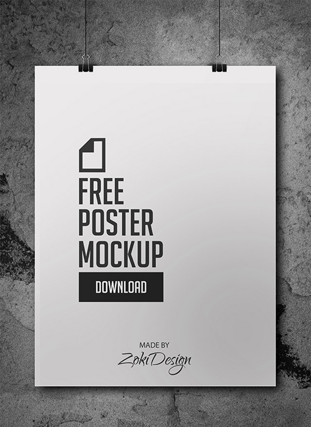 Free-Poster-Mockup