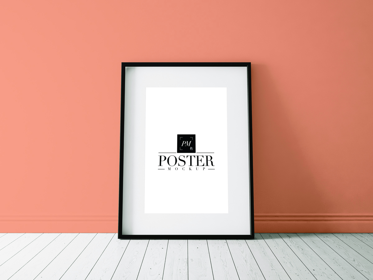 Free-Black-Frame-Poster-Mockup-For-Branding