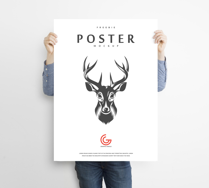 Free-Man-Holding-Advertisement-Poster-Mockup-PSD