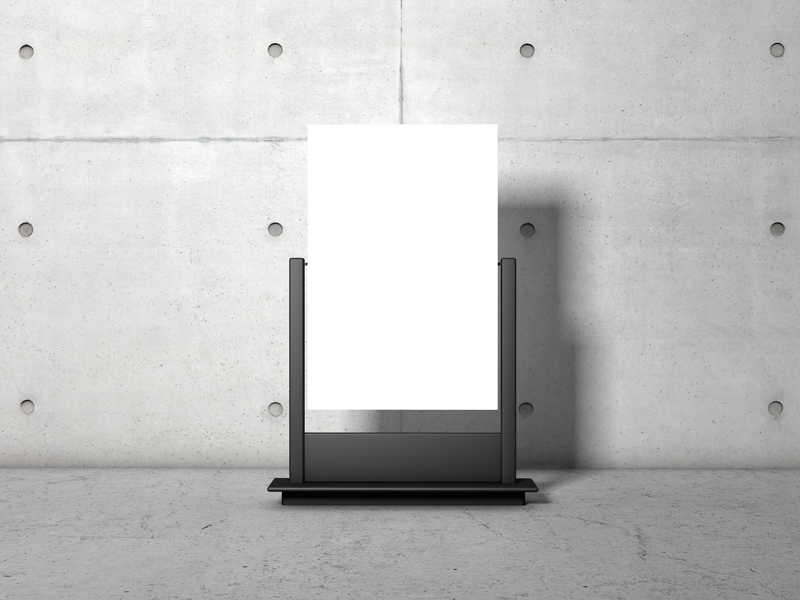 Advertising-Stand-PSD-Poster-Mockup