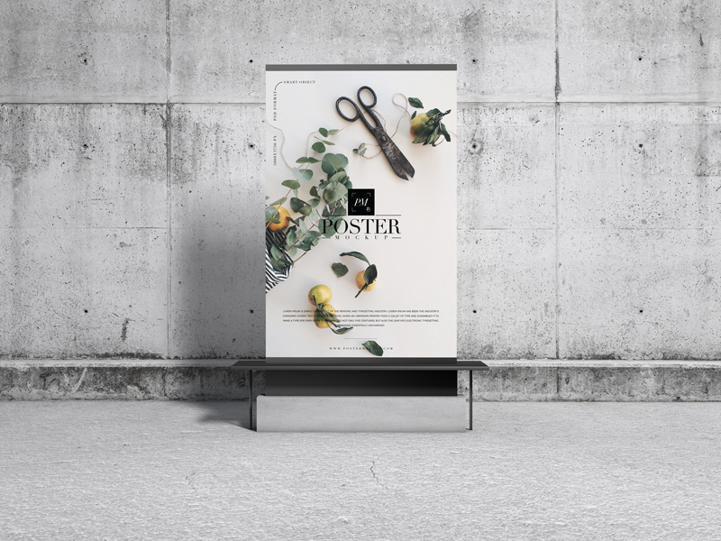 Free-Concrete-Environment-Display-Poster-Mockup