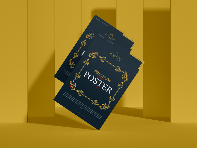 Premium-Branding-Poster-Mockup