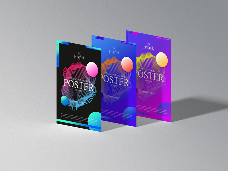 Standing-Perspective-Poster-Mockup-For-Branding