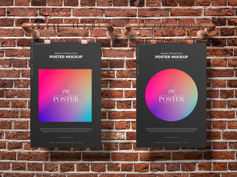 Free-Brand-Promotion-Poster-Mockup