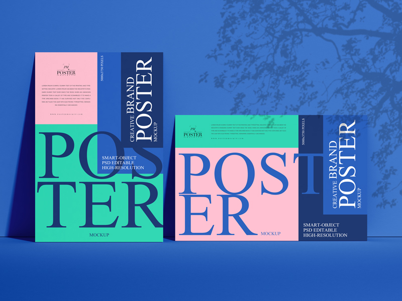Creative-Brand-Poster-Mockup