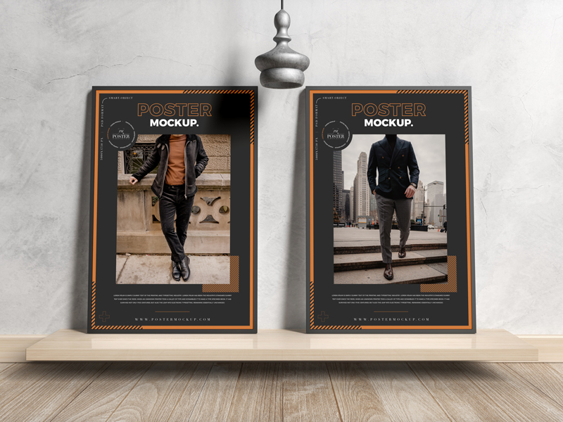 Modern-Interior-Framed-Posters-Mockup