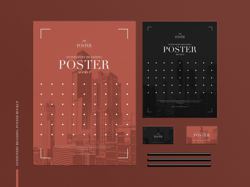 Free-Stationery-Branding-Poster-Mockup