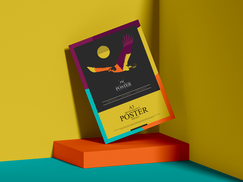 Brand-Identity-A3-Paper-Poster-Mockup-Free