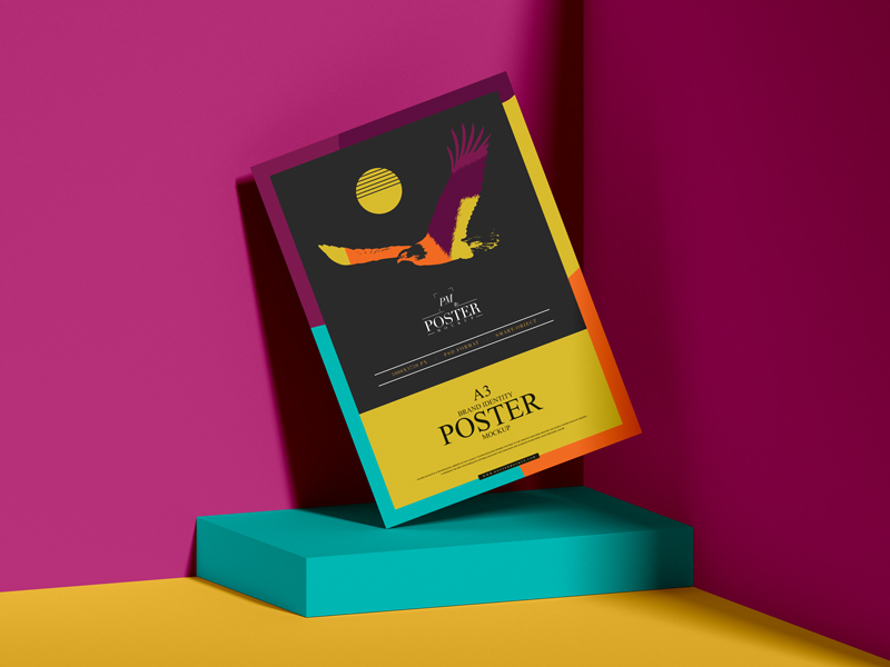 Brand-Identity-A3-Paper-Poster-Mockup