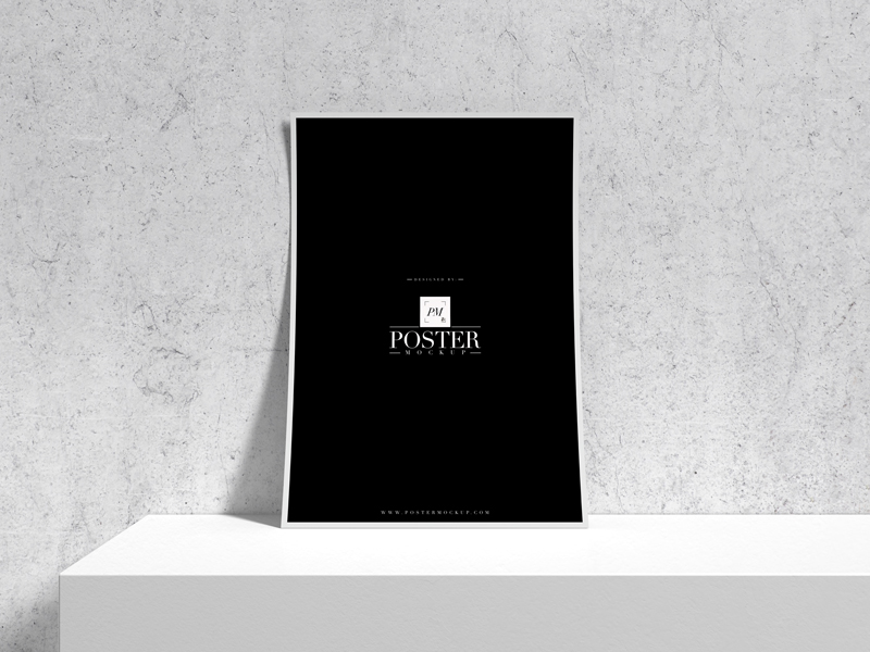 Free-Premium-Branding-A3-Poster-Mockup