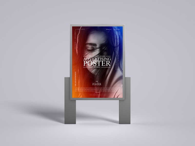 Advertising-Billboard-Stand-Poster-Mockup