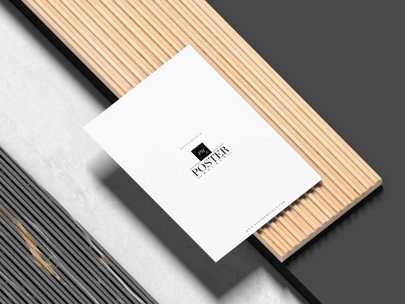 Premium-Brand-A3-Poster-Mockup-Free