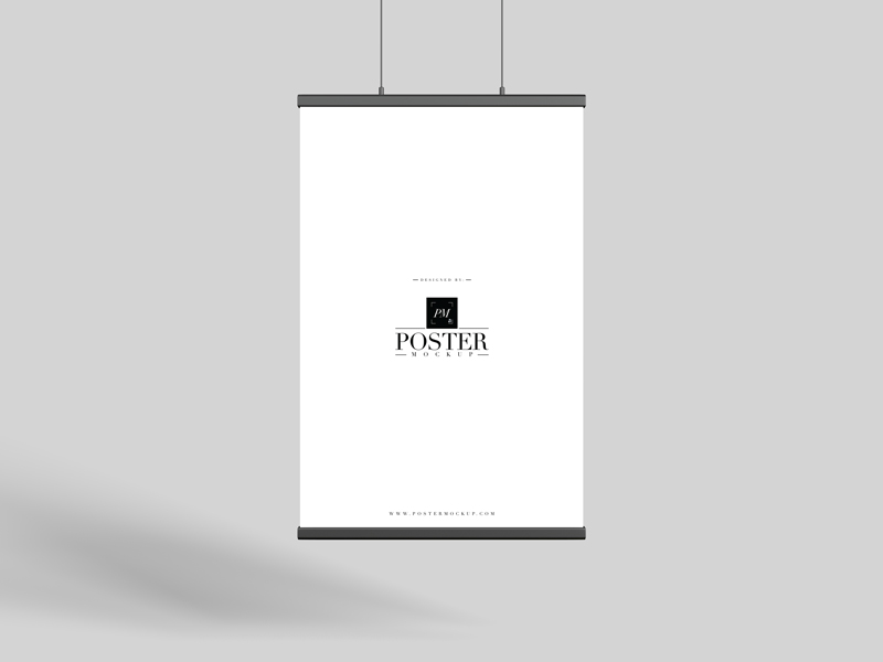 Free-Premium-27x40-Hanging-Poster-Mockup