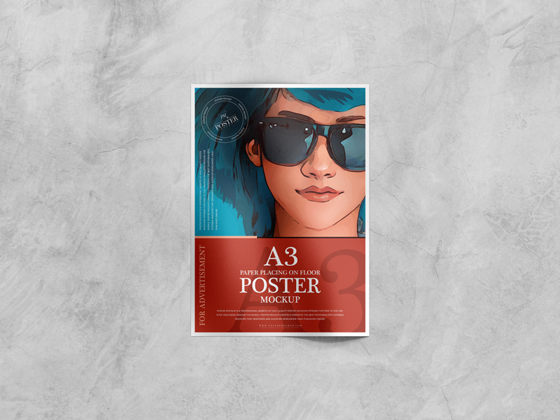 A3-Paper-Placing-on-Floor-Poster-Mockup