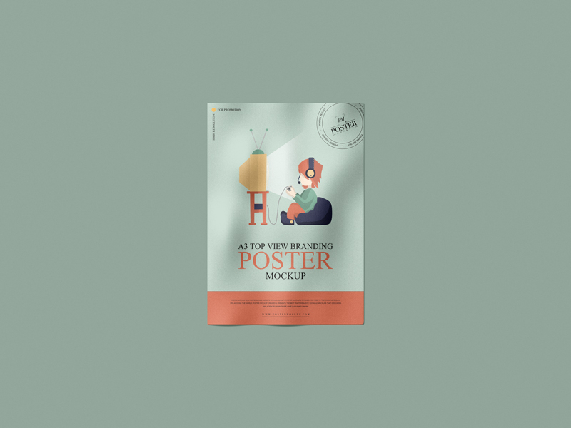 A3-Top-View-Branding-Poster-Mockup