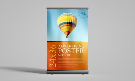 Premium-24x36-Advertising-Display-Poster-Mockup
