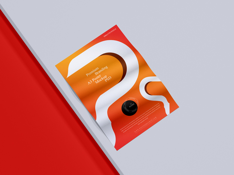 Premium-Branding-A3-Poster-Mockup-PSD