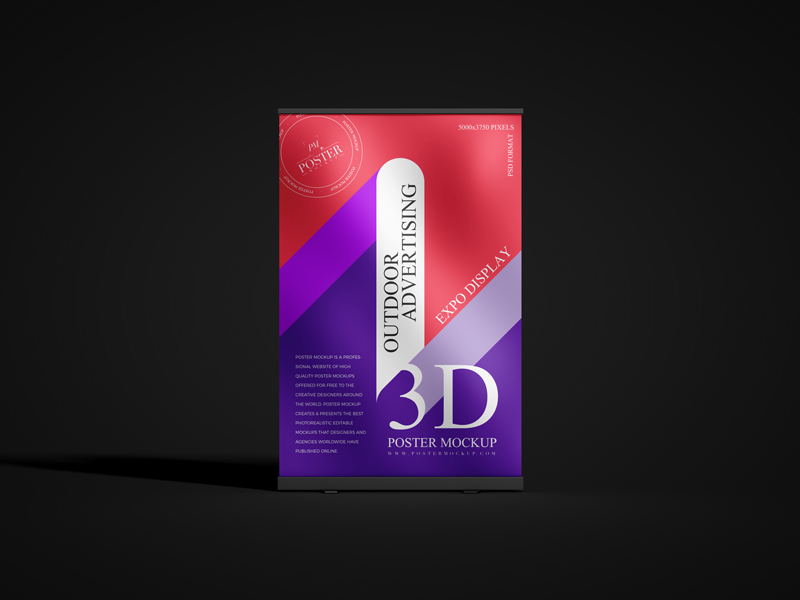 Free-3D-Expo-Display-Poster-Mockup