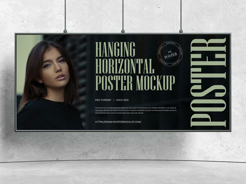 Free-Hanging-Horizontal-Poster-Mockup-1