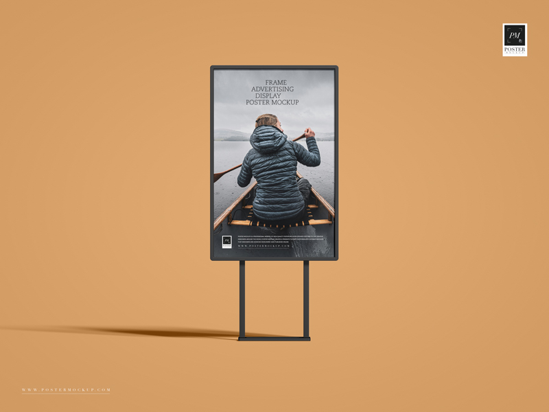 Free-Frame-Advertising-Display-Poster-Mockup-1