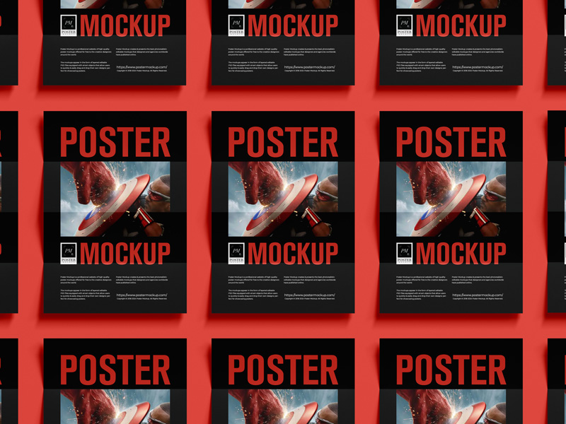 Free-Branding-Folded-A3-Paper-Poster-Mockup