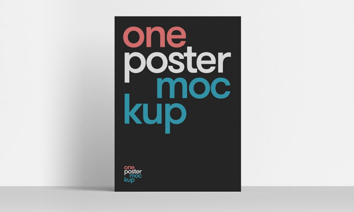 Free-Clean-Poster-Mockup-PSD