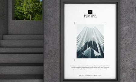 Free-Industrial-Interior-Concrete-Wall-Poster-Mockup-PSD