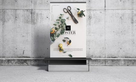 Free-Concrete-Environment-Display-Poster-Mockup