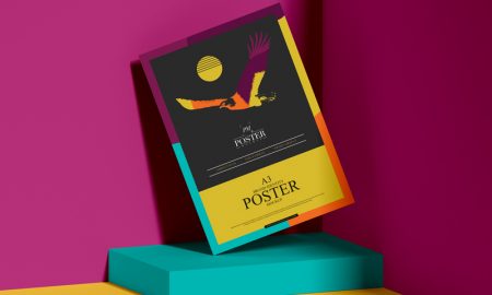 Brand-Identity-A3-Paper-Poster-Mockup