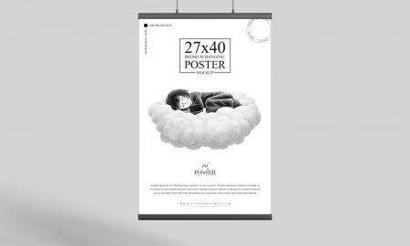 Premium-27x40-Hanging-Poster-Mockup