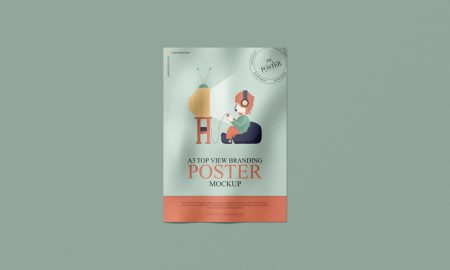 A3-Top-View-Branding-Poster-Mockup