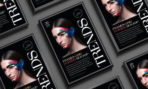 Frames-Grid-Poster-Mockup