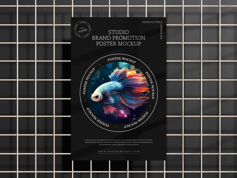 Free-Studio-Brand-Promotion-Frame-Poster-Mockup
