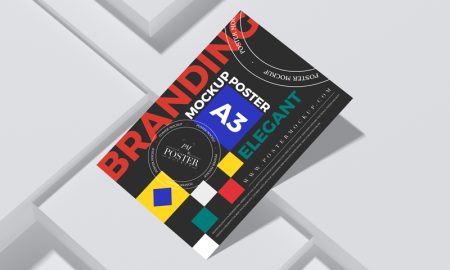 Free-Elegant-Branding-A3-Poster-Mockup