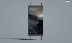 Free-Outdoor-Display-Advertising-Poster-Mockup