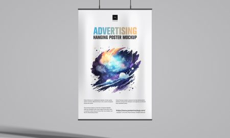 Free-Advertising-Hanging-Poster-Mockup