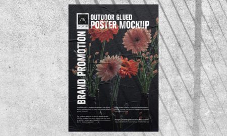 Free-Outdoor-Brand-Promotion-Glued-Poster-Mockup