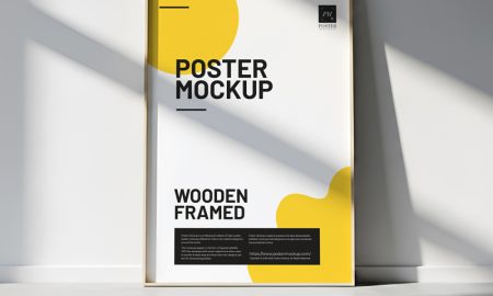Free-Wooden-Framed-Poster-Mockup-PSD