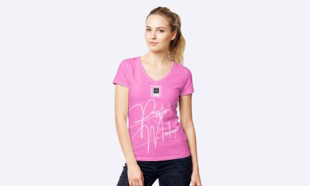 Free-Apparel-Branding-Girl-Wearing-T-Shirt-Mockup